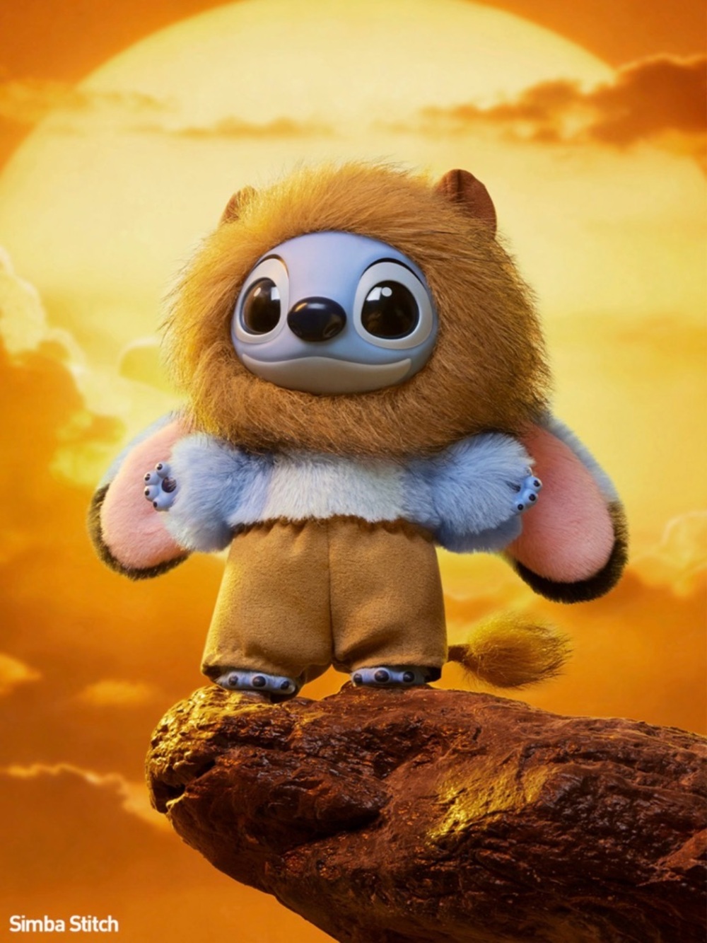 (NIB) PopMart x Disney Stitch Adventure Series - Simba Stitch